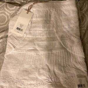 LOVE SHAK FANCY WHITE SKIRT